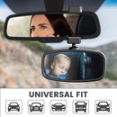 360-Degree Baby Car Mirror for Rear-Facing Seats,Kids Safety Mirrors with Tool-Free Installation,Kids Rear View Mirror BPA-Free Shatterproof & ASTM Certified (Adjustable 14"-22") (2 Pack) by TinyTreasures Baby Boutique