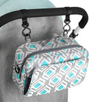 Accmor Stroller Organizer, Universal Stroller Organizer with Insulated Cup Holder Pocket, Dual Purpose Large Capacity Stroller Bag Caddy, Stroller Accessories Fits for Uppababy, Doona, Nuna Strollers by TinyTreasures Baby Boutique