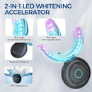 Teeth Whitening Kit for Sensitive Teeth,with 32X Waterproof LED Accelerator Light&4 Carbamide Peroxide Pen&14 Pcs Teeth Whitening Strips&1 Remineralization Pen,Tooth Whitener Professional Oral Care by CozyNest Decor
