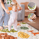 Baby Play Mat 50" X 50" Playpen Mat Waterproof Baby Floor Mat Non-Slip Cushioned Baby Crawling Mat, Activity Playmats for Babies, Toddlers, Infants, Play & Tummy Time (50x50, Fox) by TinyTreasures Baby Boutique
