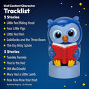 Kids Book Projector - 5 Read-Aloud Stories, 5 Songs, Night Light & Soothing Dream Music | Children Ages 3+ Storytime Projector for Kids & Toddlers | Educational Toys, Owl by TinyTreasures Baby Boutique