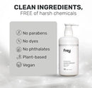 FREY Concentrated Liquid Laundry Detergent | Formulated for Sensitive Skin & HE Washers | Removes Stains Effectively | 50 Loads per Bottle (1-pack Unscented) by CozyNest Decor