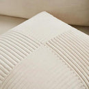 Fancy Homi 2 Packs Cream Lumbar Decorative Throw Pillow Covers 16x32 Inch for Living Room Couch Bed Sofa, Rustic Farmhouse Boho Home Decor, Soft Striped Corduroy Rectangle Accent Cushion Case 40x80 cm by CozyNest Decor