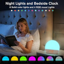Sunrise Alarm Clock for Heavy Sleepers Adults,White Noise Sound Machine 30 Soothing Sounds, Dimmable Digital Clock&Night Light, Wake Up Light/Bedside Lamp/Alarm Clocks for Bedrooms,Ideal for Gift by TinyTreasures Baby Boutique