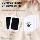 2-Pack Inkless Baby Hand and Footprint Kit with Mess-Free Ink Pad – Baby Safe Ink Pad for Hand, Foot & Paw Prints – Newborn Footprint & Paw Print Kit for Dogs and Cats – 8 Keepsake Art Cards by TinyTreasures Baby Boutique
