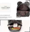 KL928 Girls Bowknot Polka Dot Cute Mini Backpack Small Daypacks Convertible Shoulder Bag Purse for Women by TinyTreasures Baby Boutique