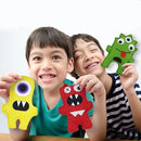 Little Monsters Beginners Sewing Kit - Awesome Gift for Girls & Boys Ages 7 to 13, Best Educational Craft Kit & Toys for Kids by TinyTreasures Baby Boutique