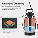 VIVOSUN 1.35-Gallon Pump Pressure Sprayer, Pressurized Lawn & Garden Water Spray Bottle with Adjustable Shoulder Strap, for Spraying Plants, Garden Watering and Household Cleaning by GreenHaven Gardens