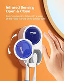 Bitvae Toothbrush Cleaner & Toothbrush Holder, Cleaning and Air Drying, LED Smart Screen, Rechargeable Wall Mount Toothbrush Holder for Bathrooms by CozyNest Decor