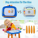 Smasiagon Toddler Girl Boy Toys for 1 2 3 Year Old Girls Boys Magnetic Drawing Board Educational Learning Toys for 18 Month Old Girls Boys Birthday Christmas Gifts (Royal Blue) by TinyTreasures Baby Boutique