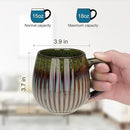 CosyCorner Ceramic Coffee Mugs Set, 17 oz Large Coffee Cups for Home and Office, Ceramic Cup for Coffee & Tea（B×4 pcs） by CozyNest Decor