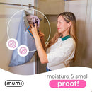 MUMI Travel Laundry Bag – Moisture & Smell-Proof Wash Bag with Folding Hanger & Outer Pouch | Large Washable Bags for Suitcase, Gym & Packing | Clothes Organizer for Trips & Storage - Yellow by TinyTreasures Baby Boutique