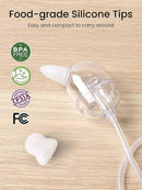 GROWNSY Electric Nose Suction for Baby, Hospital-Grade Nasal Aspirator with Night Light,Soothing Lullabies, Baby Nose Sucker with 9 Adjustable Suction Levels, Green by TinyTreasures Baby Boutique