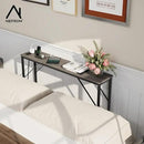 47.2'' Console Table, Skinny Entryway Table with Fast-Charging Station, Narrow Long Sofa Table, Behind Slim Couch Table for Entrance, Hallway, Living Room Decor ST-GY120-1 by CozyNest Decor