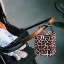 BreastMilk Cooler Bag with Ice Pack Fits 4 Baby Bottles Up to 9 Ounce, Baby Bottle Bag for Nursing Mom Daycare-Leopard Print by TinyTreasures Baby Boutique