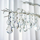 H&D Pack of 12 Clear Crystal Chandelier Lamp Lighting Drops Pendants Balls Prisms Hanging Glass Prisms Parts Suncatcher Home/House Decor by GreenHaven Gardens