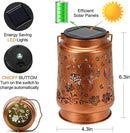 Solar Lanterns Outdoor Waterproof Hummingbird Garden Decor Birthday Gifts for Women Mom Grandma Hanging Solar Lights Metal Solar Decoration Outside for Yard, Patio, Backyard, Porch by GreenHaven Gardens