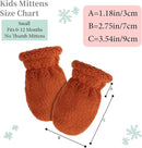 Zsedrut Baby Boys Winter Glove Warm Toddler Infant Girls Mittens Fleece Lined Gloves 1-7 Years by TinyTreasures Baby Boutique