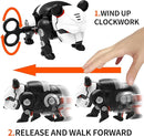 DINOBROS STEM Panda Mechanical DIY Building Blocks Toy 3D Puzzle Assembling Robot Wind Up Walking Pandabot Take Apart Toys for Kids X-MECH by TinyTreasures Baby Boutique