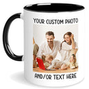 Custom Mugs with Pictures Text or Logo, Personalized Photo Coffee Mugs for Women, Personalized Gifts for Men Teacher or Nurse, Custom Coffee Mug Fathers Day Mothers Day Birthday or Christmas by TinyTreasures Baby Boutique