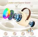 Karaoke Machine for Kids, Karaoke Gifts for Girls Ages 4, 5, 6, 7, 8, 9, 10, 12 +Year Old Birthday Party, 4-12 Years Old Christmas Toys Gift for Girls by TinyTreasures Baby Boutique
