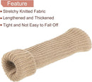uxcell 6Pcs Door Handle Covers, Polyester Knitted Anti-Scald Door Knob Protector Door Knob Cover for Hot Doors and Cold Doors, Khaki by TinyTreasures Baby Boutique