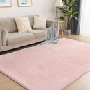 Pink Rug, 4x5.8 Area Rugs for Bedroom, Soft Plush Area Rugs for Living Room, Non-Slip Indoor Carpet for Nursery, Study Room, Playroom, Home Decor by TinyTreasures Baby Boutique