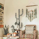 Artificial Eucalyptus Wall Decor Fake Greenery Leaves Stems Wall Hanging Plants on 16.5 inch Wooden Stick Boho Rustic Farmhouse Decor for Bedroom Kitchen Dining Room Bathroom by CozyNest Decor