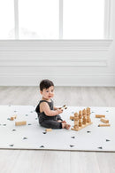 LITTLE Bot Ofie Mat, Soft Baby Play mat, Reversible Foam Floor mat, 6.5 ft x 4.5 ft, Durable and Non-Toxic (Country Road, Large) by TinyTreasures Baby Boutique
