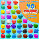 Modeling Clay Kit - 40 Colors Air Dry Clay DIY Molding Clay with Tools, Kids Art Crafts Gift for Boys & Girls Age 3-12 Year Olds by TinyTreasures Baby Boutique