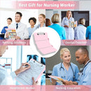 Nursing Clipboard Foldable Clipboard Medical: Edition Cheat Sheets Aluminum 3 Layers Foldable Clipboards Nursing Pocket Size Profile Clip Nurse Clipboards Notepad for Nurses Students and Doctors by TinyTreasures Baby Boutique
