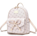I IHAYNER Girls Bowknot Cute Leather Backpack Mini Backpack Purse for Women by TinyTreasures Baby Boutique