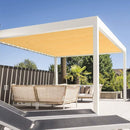Eden's Decor 4' x 8' Wheat Sun Shade Sail Rectangular Straight Flat Edge Outdoor Canopy Fabric Cloth Awning for Pergola Patio Garden Backyard Custom Size