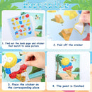 4Pcs Summer Paint by Sticker Books for Kids Ages 4-8 Hello Summer Sticker by Number Books Activity Book for Kids Age 3-5 Puzzle Book Craft Art Toddler Gift with Crab Flamingo Sand Castle 32 Pictures by TinyTreasures Baby Boutique