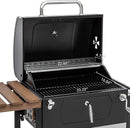 Royal Gourmet CD1824M 24-Inch Charcoal Grill, BBQ Smoker with Handle and Folding Table, Perfect for Outdoor Patio, Garden and Backyard Grilling, Black, Medium by GreenHaven Gardens