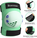 BOSONER Kids/Youth Knee Pad Elbow Pads for Roller Skates Cycling BMX Bike Skateboard Inline Rollerblading, Skating Skatings Scooter Riding Sports by TinyTreasures Baby Boutique