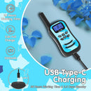 Qniglo Rechargeable Walkie Talkies for Kids with USB Charger, 22 Channels Walkie-Talkies with Lanyard, Camo Toys Gifts 4 Pack Walky Talky for Camping Hiking Family Games, for Age 3 4 5-12 Boys Girls by TinyTreasures Baby Boutique
