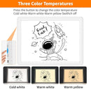 Elice Magnetic A3 Light Board with Bag for Diamond Painting, Tracing LED Light Box with Side Buttons, Super Bright Diamond Art Light Pad, Light Table for Drawing, Sketching, Weeding Vinyl - White by TinyTreasures Baby Boutique