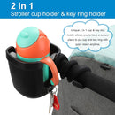 Accmor Stroller Cup Holder, Universal Cup Holder with Silicone Gooseneck Arm, Bike Cup Holder, 360° Rotatable Large Caliber Drinks Holder for Stroller, Bike, Wheelchair, Walker by TinyTreasures Baby Boutique
