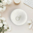 6.3 Inch Concrete Bowl, Modern Decorative Home Decor, Jewelry Tray, Asymmetrical Concrete Organic Bowl, Minimalist Tray by CozyNest Decor