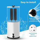 Water Filter Silver Infused Replacement for Berkey® BB9-2® Black Carbon Block Filters System,Compatible with Berkey® Gravity Countertop Purification Elements,Pack of 4 by CozyNest Decor