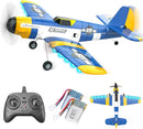 BEZGAR HQ089 RC Plane, Drones for Kids, 6-axis Gyro Remote Control Airplane, RC Helicopter, Easy Control for Beginners Toys with Colorful LED Navigation Lights by TinyTreasures Baby Boutique