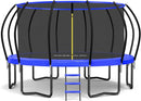 ORCC 1200LBS Weight Capacity Trampoline 16 15 14 12 10 8 FT for Kids with Safety Enclosure Net for Children Adults Outdoor Yard Trampolines by TinyTreasures Baby Boutique