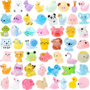 52Pcs Luminous Mini Resin Animals 52 Styles Miniature Glow in the Dark Resin Animal Figures to Hide Tiny Small Little Ducks Turtles Dinosaurs and Frogs for Micro Landscape Dollhouse Fairy Garden Decor by GreenHaven Gardens