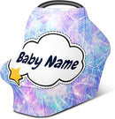 Baby Car Seat Stroller Cover Nursing Cover New Mom Breastfeeding Scarf Soft Stretchy Infant Carrier Cover Car Canopy Coverage by TinyTreasures Baby Boutique