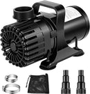 VIVOSUN 1800 GPH Submersible Water Pump with Barrier Bag, 100W Pond Pump with 14FT. Lift Height, Ultra Quiet Aquarium Pump for Pond, Waterfall, Fish Tank, Statuary, Hydroponic by GreenHaven Gardens