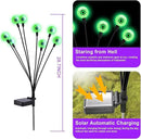 ASMAD Halloween Decorations Outdoor Solar Scary Eyeball Lights, 4Pack 32LEDs Green Eyeball Swaying Firefly Light, Waterproof Halloween Path Lights for Garden/Yard/Patio/Party Decor by GreenHaven Gardens