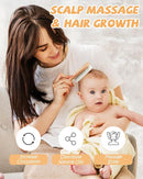 Lictin Baby Hair Brush, Natural Soft Goat Hair Brush, Newborn Cradle Cap Brush for Boys and Girls, Newborn Baby Essentials, Perfect Registry Gift, 1 PCS, Walnut by TinyTreasures Baby Boutique