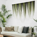 Macrame Wall Hanging Dip-Dyed Large Macrame Wall Decor Yarn Tapestry 57" W x 41" L For Headboard Bedroom Living Room Boho Fiber Home Art by CozyNest Decor