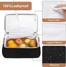 Breastmilk Cooler Bag with 6 Ice Pack, Wearable Breast Pump Bag Compatible with Willow, Elvie, Medela & Momcozy M5/S12 Pro Pumps & Accessories for Work, Travel and Family Use Black by TinyTreasures Baby Boutique